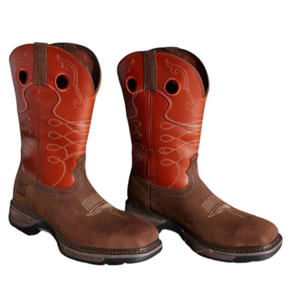 Frye Men's 10" Safety Crafted Wellington Western Work Boots - Steel Toe | New - Picture 14 of 16